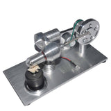 Stirlingkit Hot Air Stirling Engine Model Electricity Power Generator Motor Toy Kits Gift, view 2