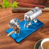 Stirlingkit Hot Air Stirling Engine Model Generator Motor Educational Steam Power Toy, view 3