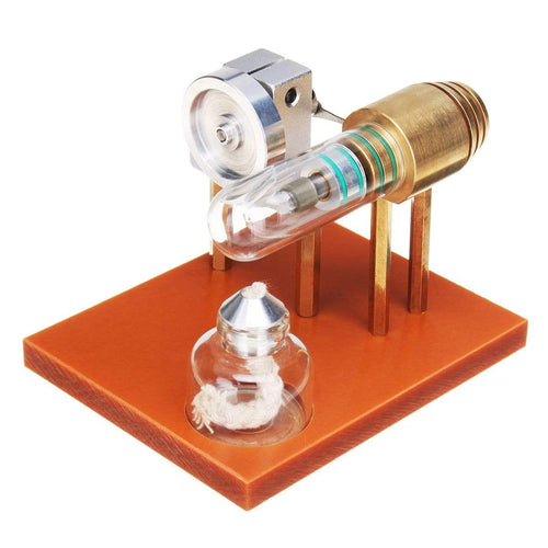 Stirlingkit Hot Air Stirling Engine Model Kit Science Toy Physical Principle Metal Model Toys