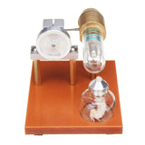 Stirlingkit Hot Air Stirling Engine Model Kit Science Toy Physical Principle Metal Model Toys, view 5
