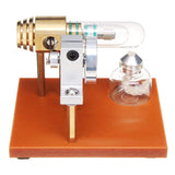 Stirlingkit Hot Air Stirling Engine Model Kit Science Toy Physical Principle Metal Model Toys, view 6