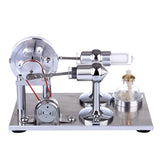 Stirlingkit Hot Air Stirling Engine Motor Model Educational Toy Electricity Generator Colorful LED, view 2
