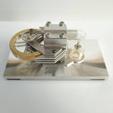 Stirlingkit Hot Air Stirling Engine Motor Model Educational Toy Horizontal Stirling Engine Model, view 3