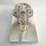 Stirlingkit Hot Air Stirling Engine Motor Model Educational Toy Horizontal Stirling Engine Model, view 5