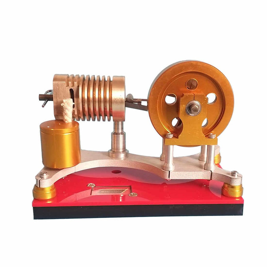 Stirlingkit Hot Air Vacuum Flame Licker Stirling Engine Model Model Engine Kit in Strirlingkit
