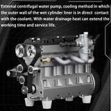Stirlingkit HOWIN L4-172 17.2cc SOHC Inline 4 Cylinder FOUR Stroke 15000 rpm Nitro RC Engine, view 3