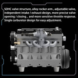Stirlingkit HOWIN L4-172 17.2cc SOHC Inline 4 Cylinder FOUR Stroke 15000 rpm Nitro RC Engine, view 4
