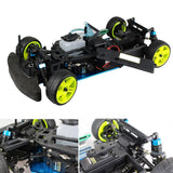 Stirlingkit HSP 94122 1:10 Fuel Drift Car Chassis Frame Kit with GT2B Remote Control Compatible with Toyan VX Engine, view 5