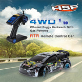 Stirlingkit HSP 94177 1/10 2.4G 4WD 18cxp Engine Rc Car Nitro Powered Sport Rally Racing Off-road Truck, view 3