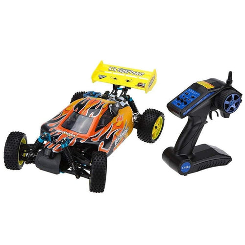Stirlingkit HSP Baja 94166 1/10 2.4G 4WD 400mm Rc Car Backwash Buggy Off-road Truck With 18cxp Engine RTR Toy