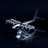 Stirlingkit Hughes H-4 3D Metal Mechanical Plane Assembly Model Building Kit for Aviation Lovers, view 2