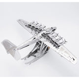 Stirlingkit Hughes H-4 3D Metal Mechanical Plane Assembly Model Building Kit for Aviation Lovers, view 5