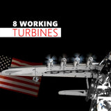 Stirlingkit Hughes H-4 3D Metal Mechanical Plane Assembly Model Building Kit for Aviation Lovers, view 6
