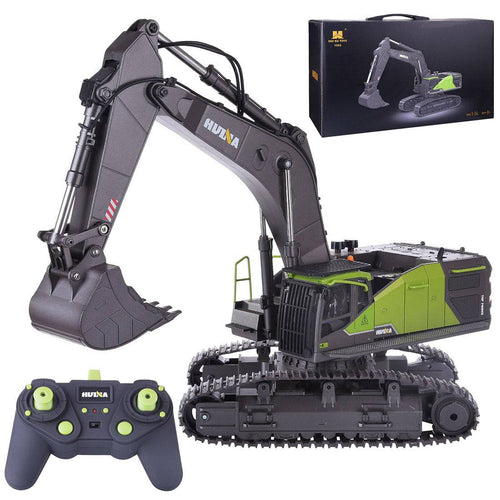 Stirlingkit Huina 1/14 22CH 2.4G Engineering Excavator Remote Control Truck Vehicle Model Toy