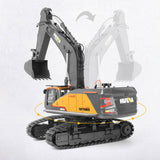 Stirlingkit Huina 1/14 RC Excavator Engineering Construction Vehicle Model Truck 22CH 2.4G, view 2