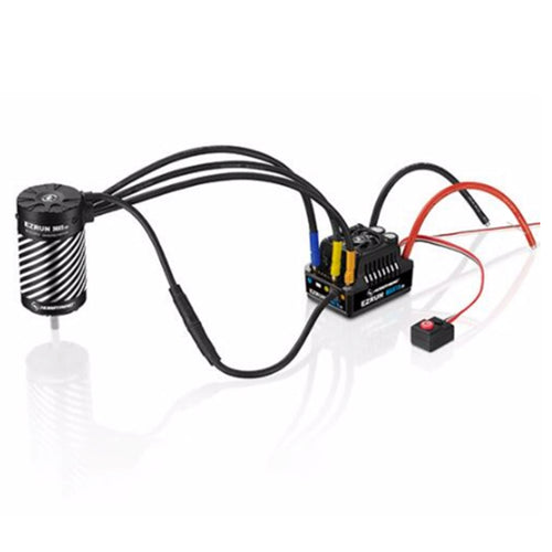 Stirlingkit HW EzRun MAX10 G2+3652 G3 Sensored Brushless Power Kit with Extension Wire ESC Motor Set for Capo U4 CD 1582X Queen