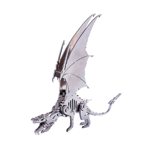 Stirlingkit Ice Dragon Assembly Kit 3D Stainless Steel Detachable Model
