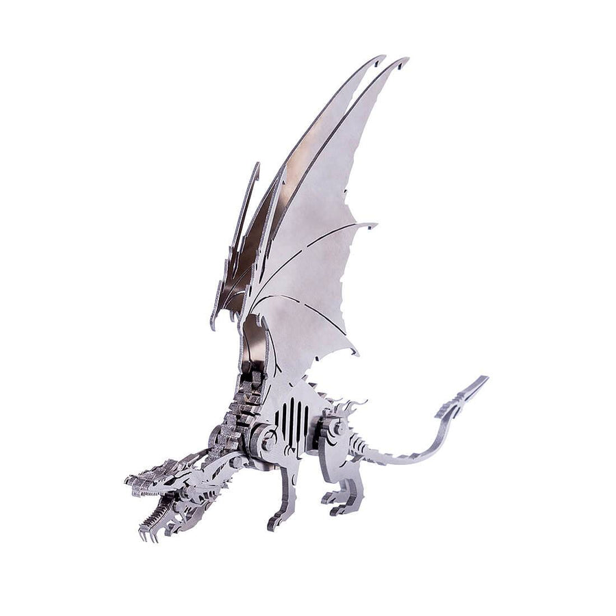 Stirlingkit Ice Dragon Assembly Kit 3D Stainless Steel Detachable Model