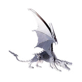 Stirlingkit Ice Dragon Assembly Kit 3D Stainless Steel Detachable Model, view 4