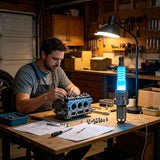 Stirlingkit Ignite Your Desk | Epic 45cm Spark Plug RGB Lamp, view 2