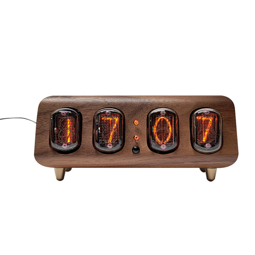 Stirlingkit IN12 Nixie Tube Clock Minimalist Bluetooth Alarm Clock