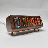 Stirlingkit IN12 Nixie Tube Clock Minimalist Bluetooth Alarm Clock, view 2