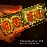 Stirlingkit IN12 Nixie Tube Clock Soviet Cyberpunk Digital Display Watch, view 5