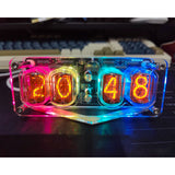 Stirlingkit IN12 Nixie Tube Clock Soviet Cyberpunk Digital Display Watch, view 6
