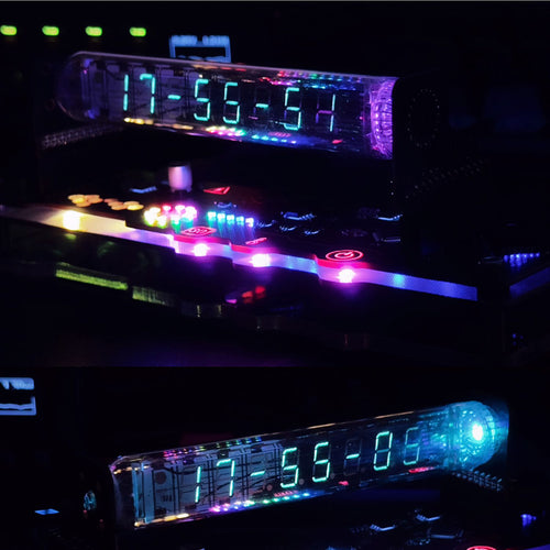 Stirlingkit IV18 Vacuum Fluorescent Tube Clock Cyberpunk NIXIE Tube Dislay Watch