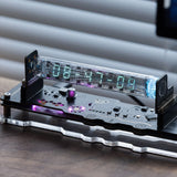 Stirlingkit IV18 Vacuum Fluorescent Tube Clock Cyberpunk NIXIE Tube Dislay Watch, view 4