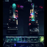 Stirlingkit IV18 Vacuum Fluorescent Tube Clock Cyberpunk NIXIE Tube Dislay Watch, view 5