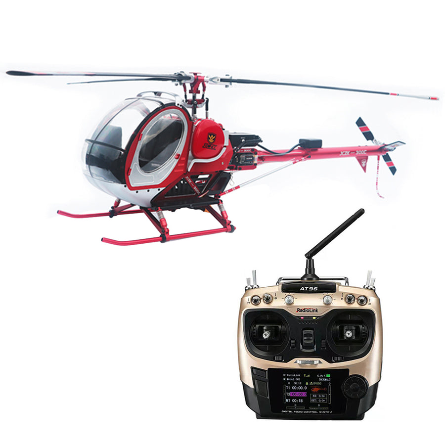 Stirlingkit JCZK 300C PRO 12CH Super Simulation Smart RC Helicopter RTF With GPS One-key Return Hover H1 Pro Flight Control Flybarless