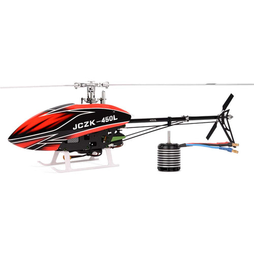 Stirlingkit JCZK 450L DFC 2.4G 6CH 3D Aerobatics RC Helicopter Flybarless Airplane