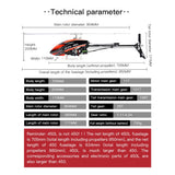 Stirlingkit JCZK 450L DFC 2.4G 6CH 3D Aerobatics RC Helicopter Flybarless Airplane, view 3
