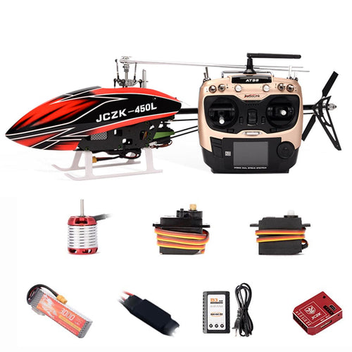Stirlingkit JCZK 450L DFC GPS 2.4G 6CH 3D Aerobatics RC Helicopter Flybarless Airplane (RTF)