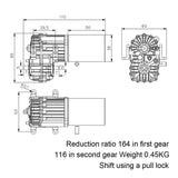 Stirlingkit JDM-135 1/14 High-Torque Planetary Gearbox Model for RC Vehicle Modification (Finished Version), view 6