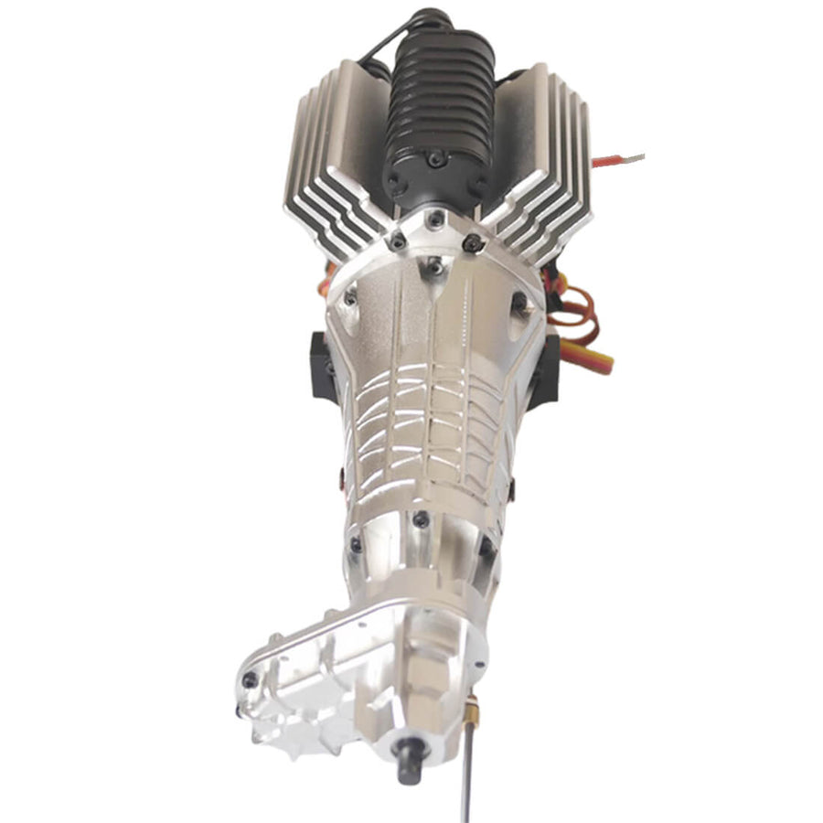 Stirlingkit JDM-138 1/10 RC V8 Engine & Transmission Set for RC Car Modification