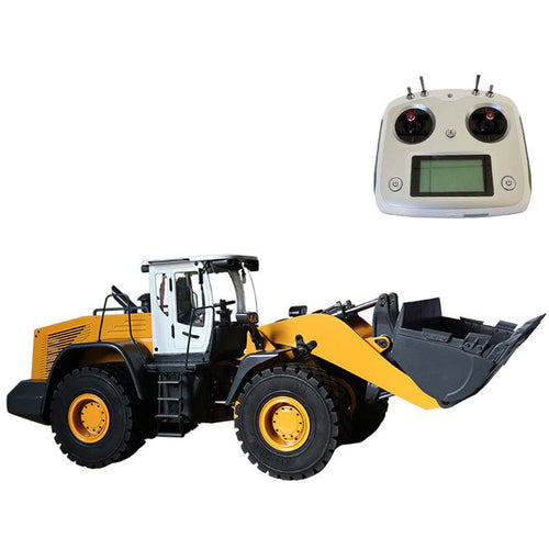 Stirlingkit JDMODEL 1/14 RC Hydraulic Wheeled Loader Forklift Electric Construction Model