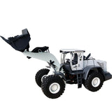 Stirlingkit JDMODEL 1/14 RC Hydraulic Wheeled Loader Forklift Electric Construction Model, view 5