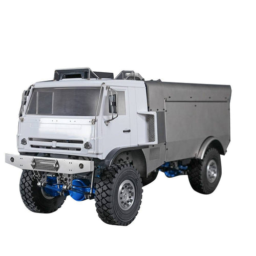 Stirlingkit JDMODEL JDM-129K Unpainted 1/14 4×4 RC Climbing Truck Construction Vehicles Model with Axle Differential Lock RTR