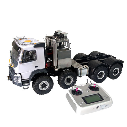 Stirlingkit JDMODEL JDM-136 1/14 8x8 Electric RC Construction Off-road Crawler Vehicle Heavy Trailer Truck  Model