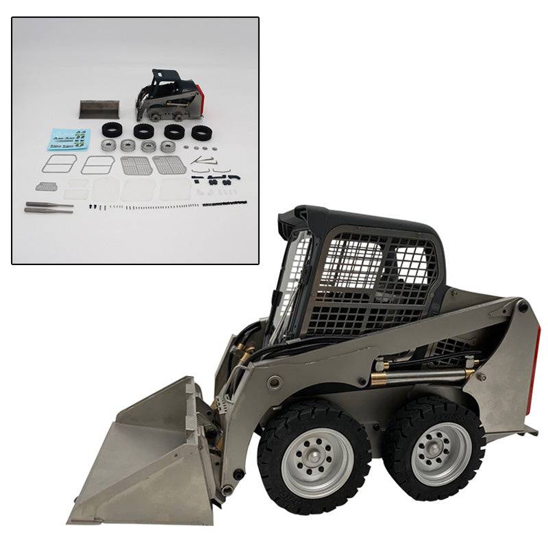 Stirlingkit JDMODEL JDM-160 KIT Version RC Hydraulic Skid Steer Loader Construction 1/14 Model without Controller & Battery