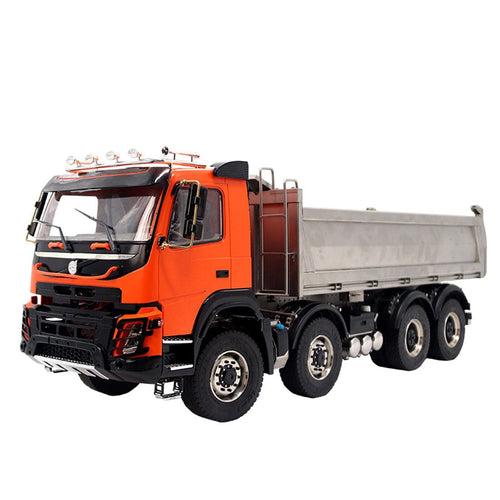 Stirlingkit JDMODEL JDM-161 Dump Truck Trailer 1/14 8x8 Electric RC Heavy-duty Hydraulic Engineering Construction Model
