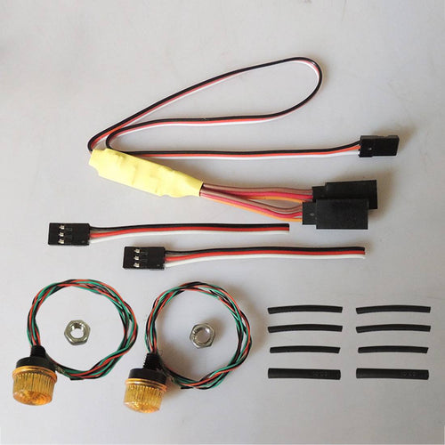 Stirlingkit JDMODEL JDM-62C Forklift Lighting Part for Hydraulic RC Construction Machinery Model