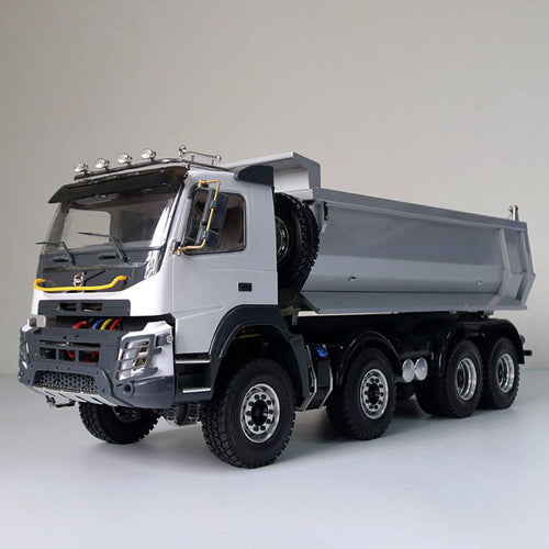 Stirlingkit JDMODEL JDM-65RC Heavy Hydraulic Dump Truck Construction 1/14 8x8 Electric Model