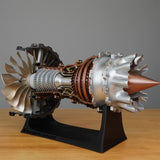 Stirlingkit Jet Aircraft Turbofan Engine Kits STEM Plastic Hobby 1/20 Scale Model, view 3
