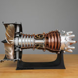 Stirlingkit Jet Aircraft Turbofan Engine Kits STEM Plastic Hobby 1/20 Scale Model, view 4