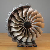Stirlingkit Jet Aircraft Turbofan Engine Kits STEM Plastic Hobby 1/20 Scale Model, view 5