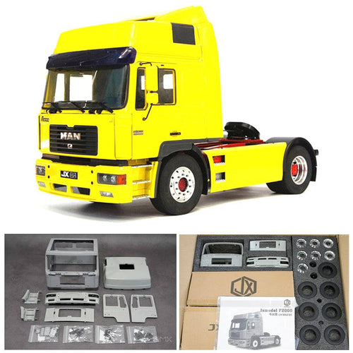 Stirlingkit JXmodel 1/14 4x2 Large Remote Control Truck Trailer Tractor Aluminum Alloy - KIT Version