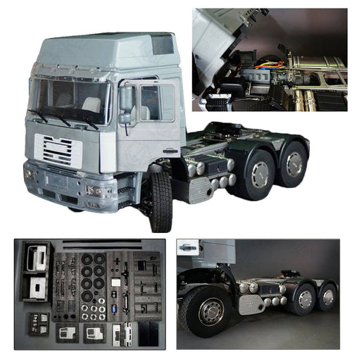 Stirlingkit JXmodel 1/14 6x6 RC Truck KIT Aluminium Alloy